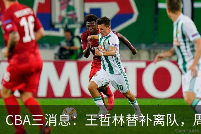 CBA三消息：王哲林替补离队，周鹏左右为难，广东给徐杰找接班人